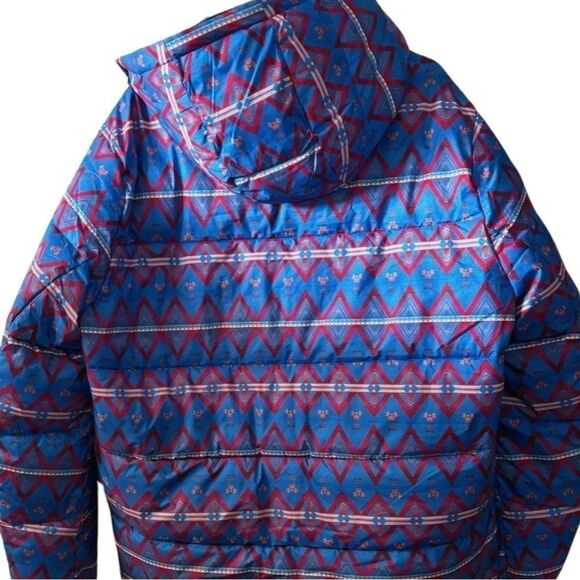 Club Room Mens Blue Water Resistant Hooded Winter Puffer Jacket Coat NWT - Picture 11 of 13